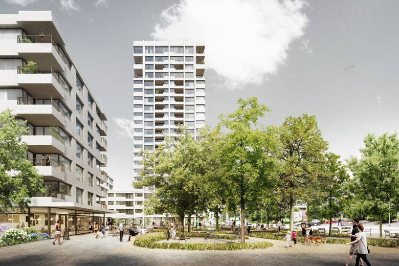 1st prize study commission Baslerstrasse