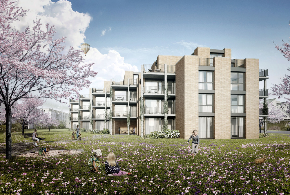 1st prize Housing estate Feldstrasse