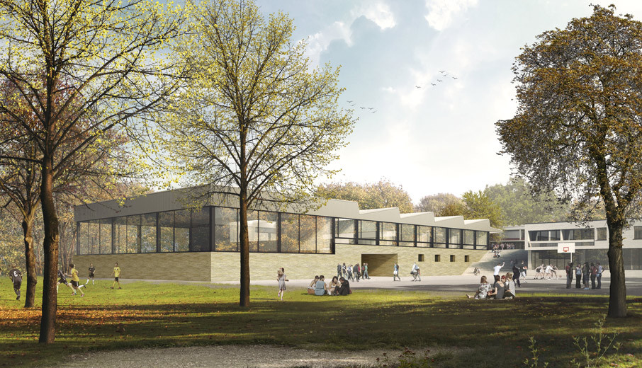 4th prize study commission school Volketswil