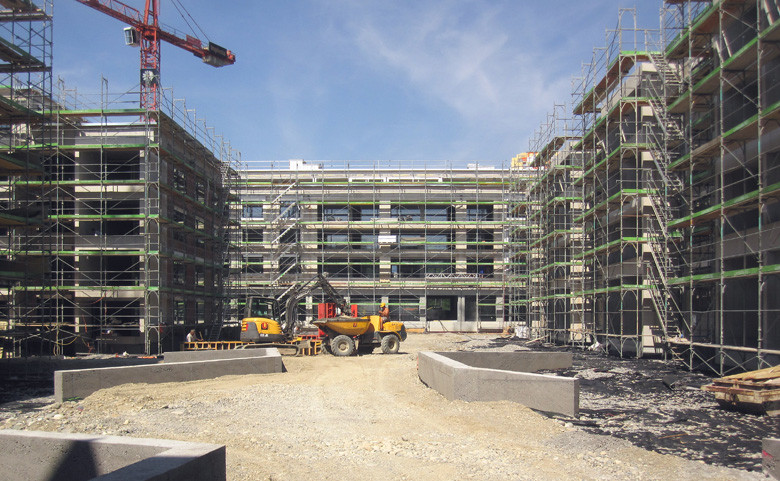 Topping-out ceremony Fehlmannmatte