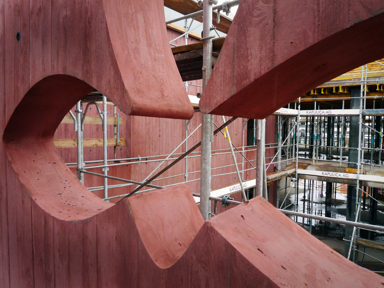 Topping-out ceremony Erlenmatt Ost