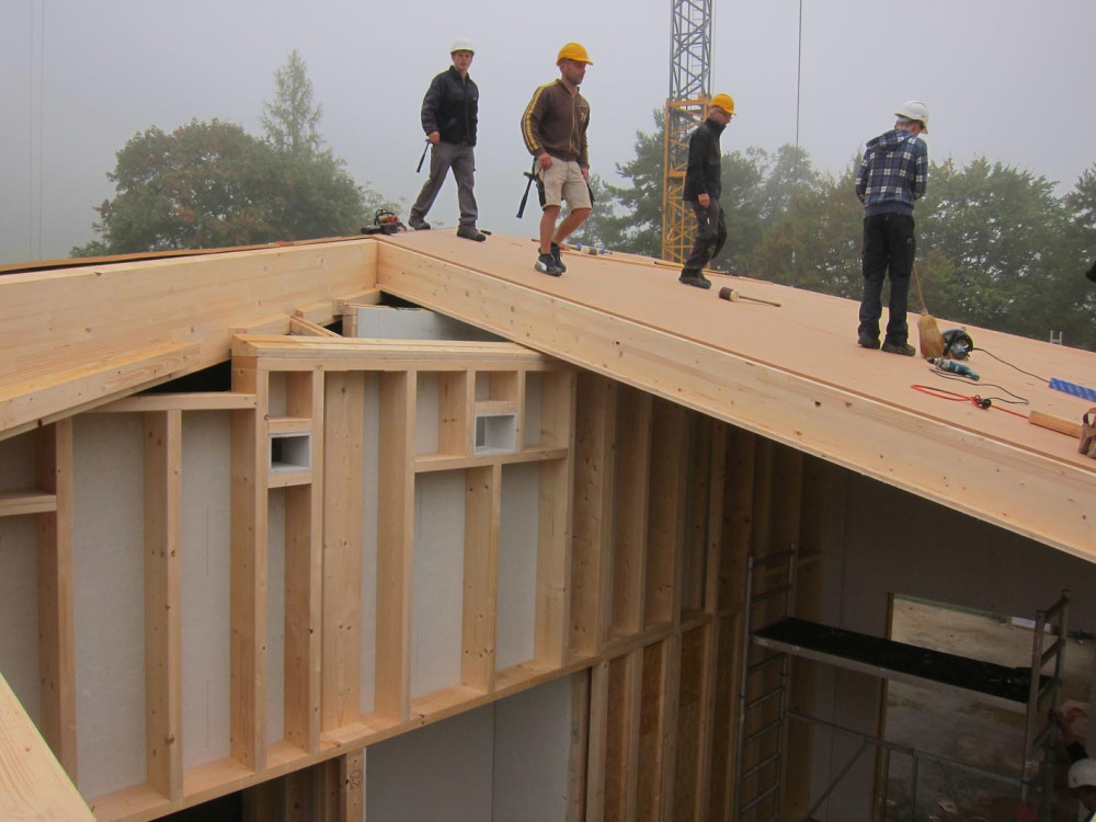 Topping-out ceremony Center Littenheid