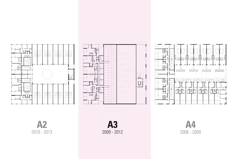 Architectural visit panel A3 Färbi-Areal