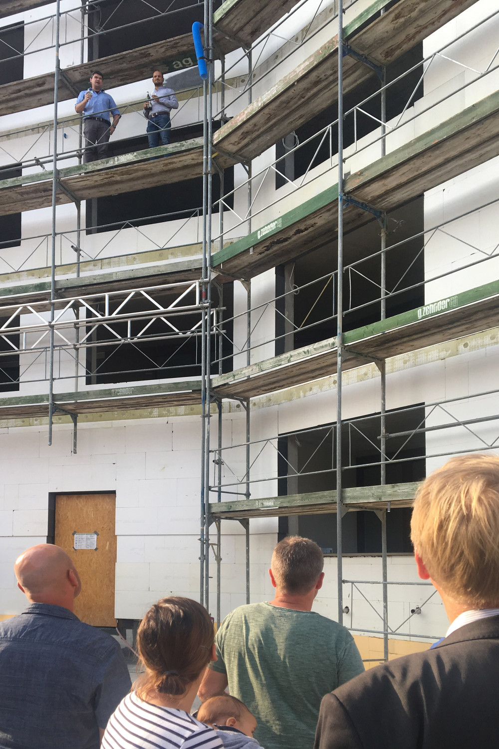 Topping-out ceremony Linde