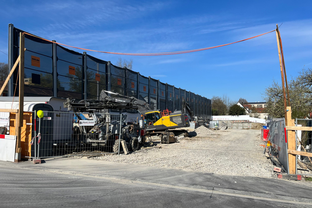 Baubeginn Neubau Mattenhof III