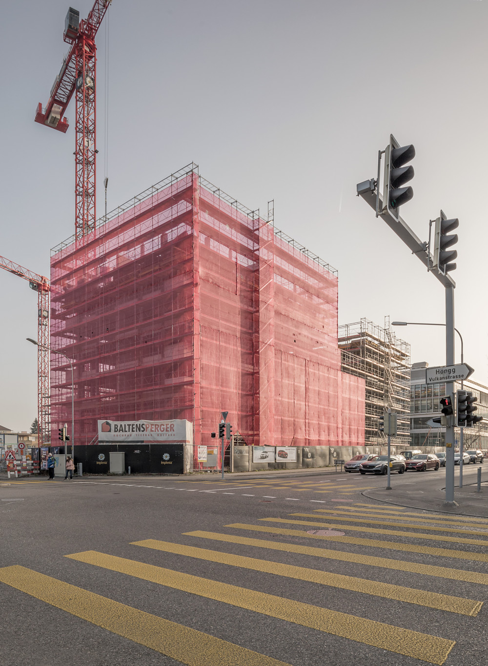 Construction progress Baslerstrasse