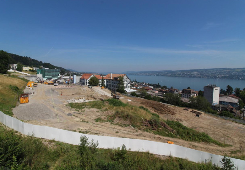 Construction progress Schweiter-Areal Horgen Oberdorf
