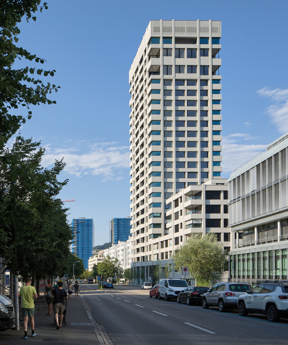 Open House Zürich: Wohnhochhaus «Basilisk»