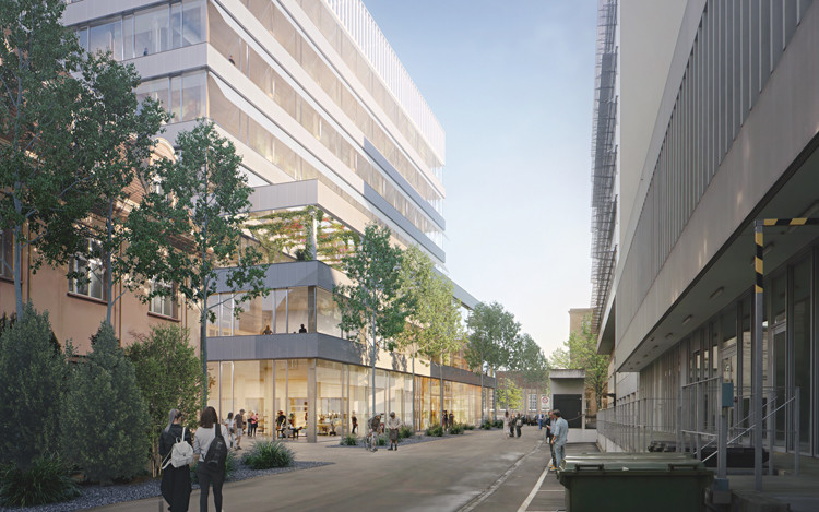 4. Rang Laborneubau Haus 6