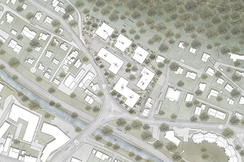 1st prize Housing estate Giessereiareal Erzenberg